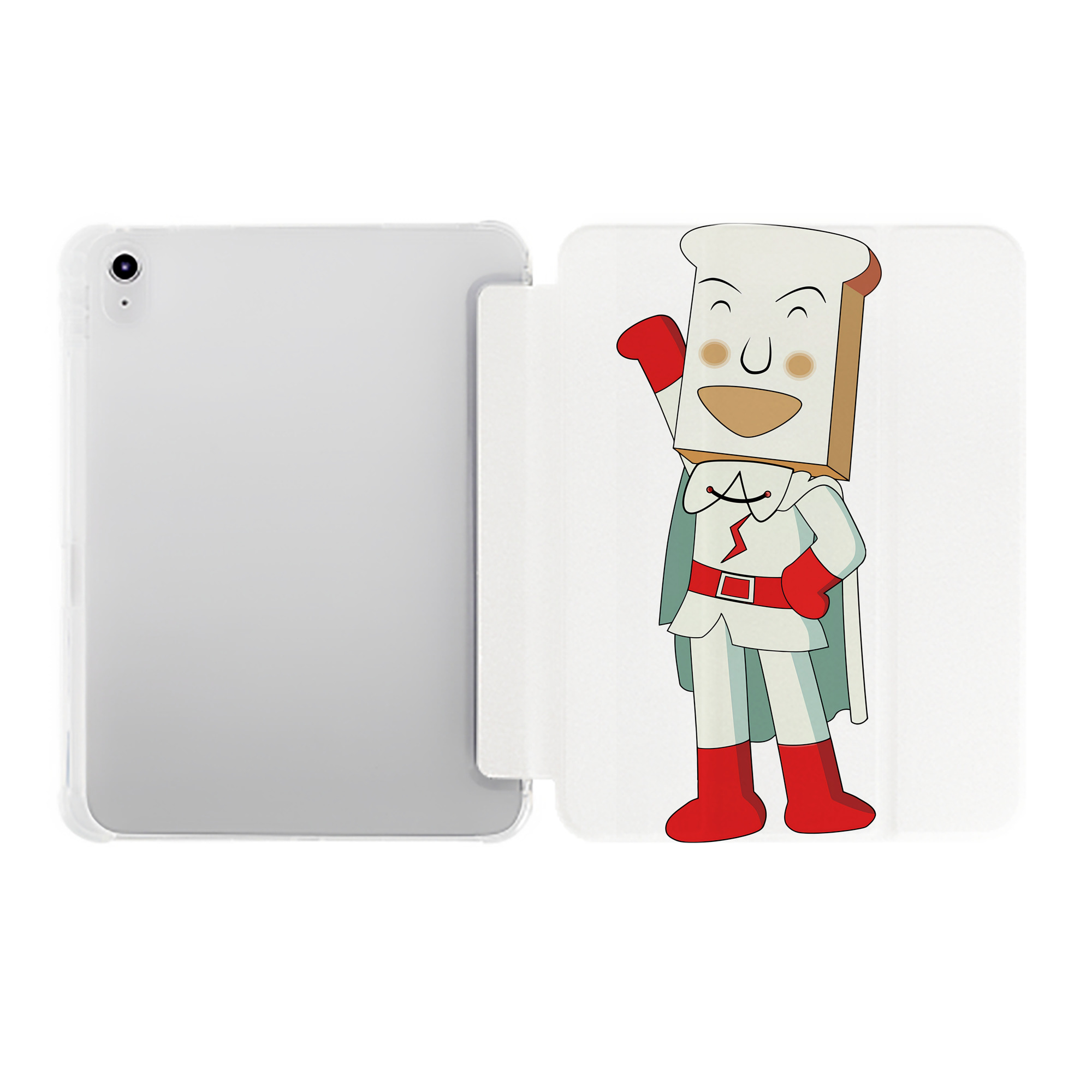 （画像用） アンパンマン Anpanman IPad ケース ペン収納付き 三つ折りスタンド PUレザー×シリコン 対応機種9.5/10.5/10.9インチ